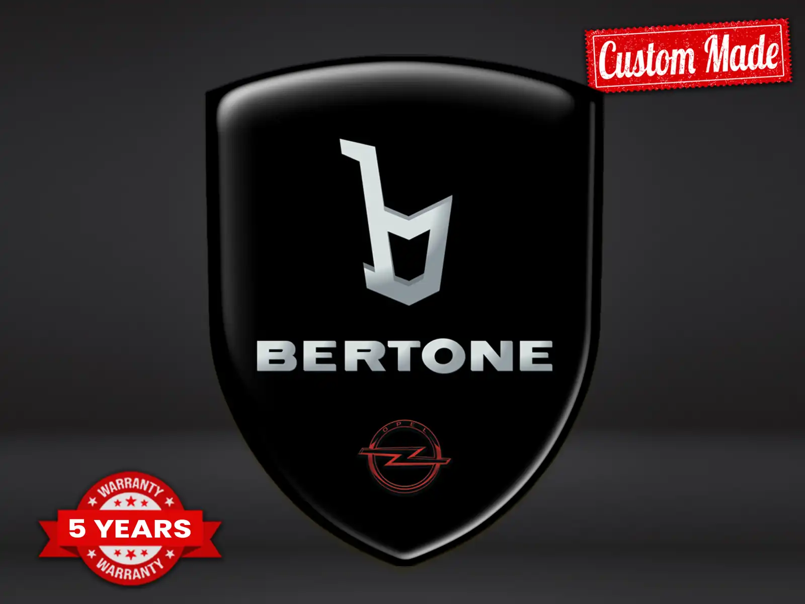 Bertone Emblemi Marchio Auto Professionali Regolabili Robusti